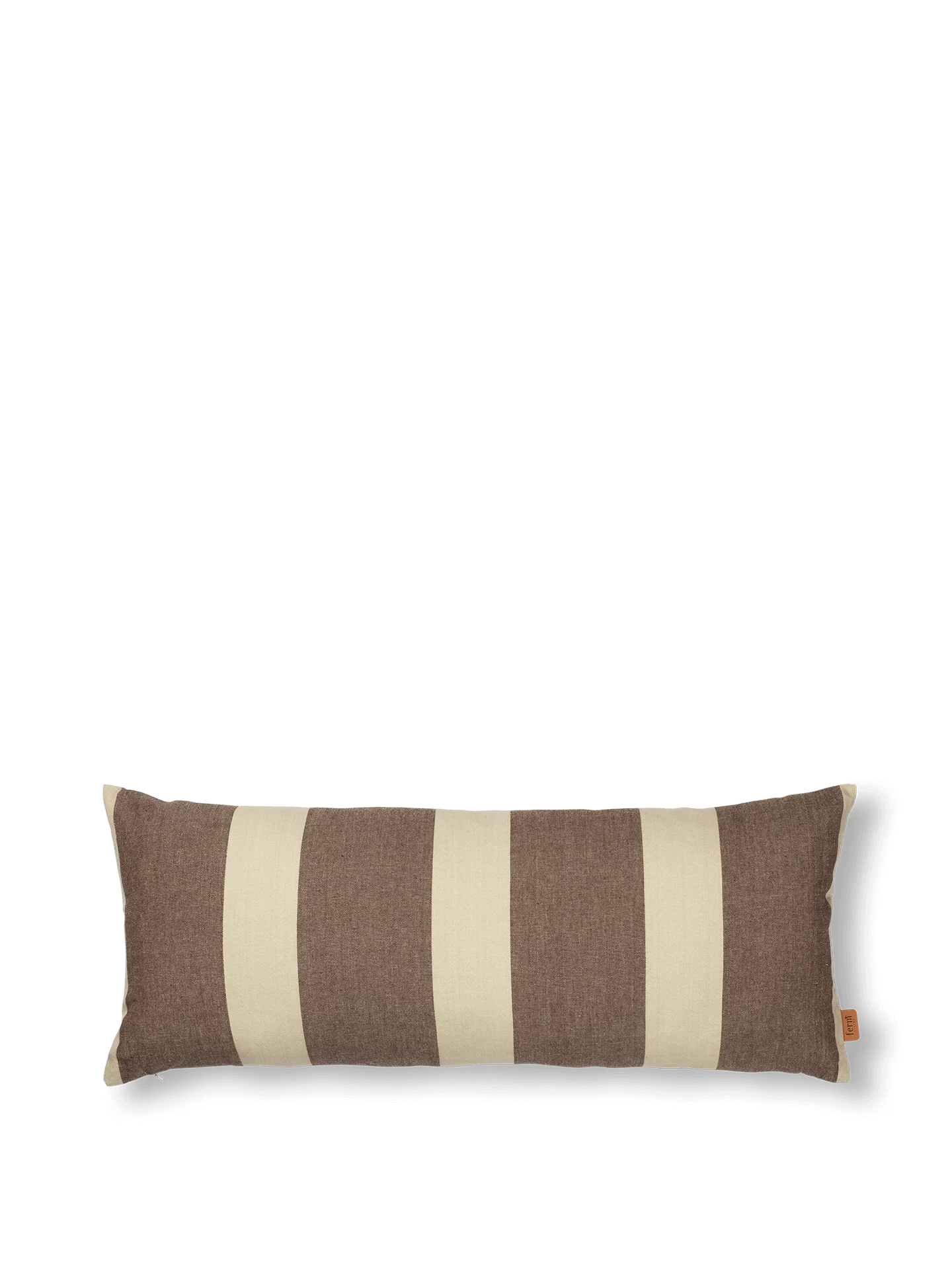 Strand Cushion - Carob Brown/Parchment