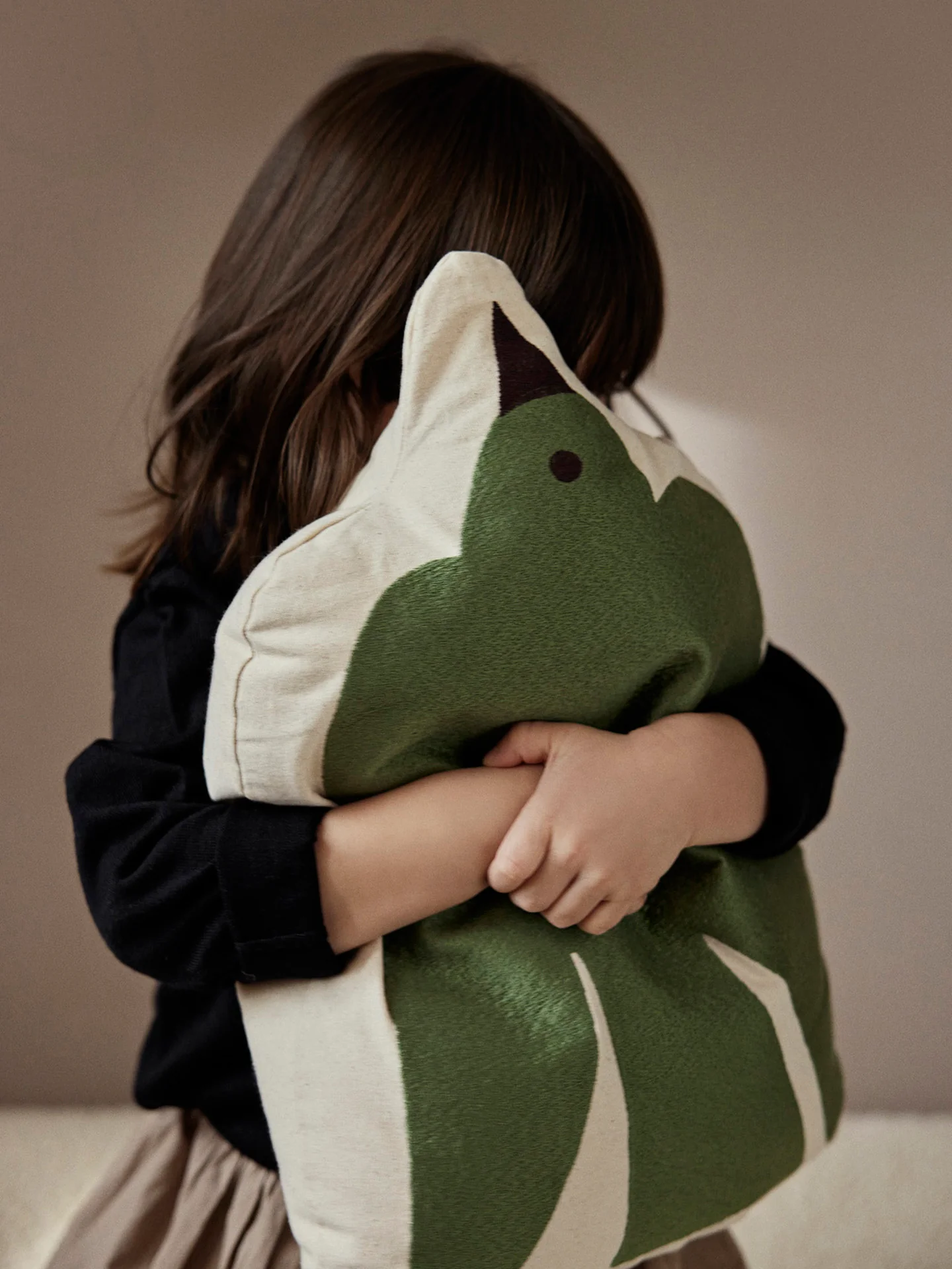 Swif Bird Cushion - Avocado Green - Image 2