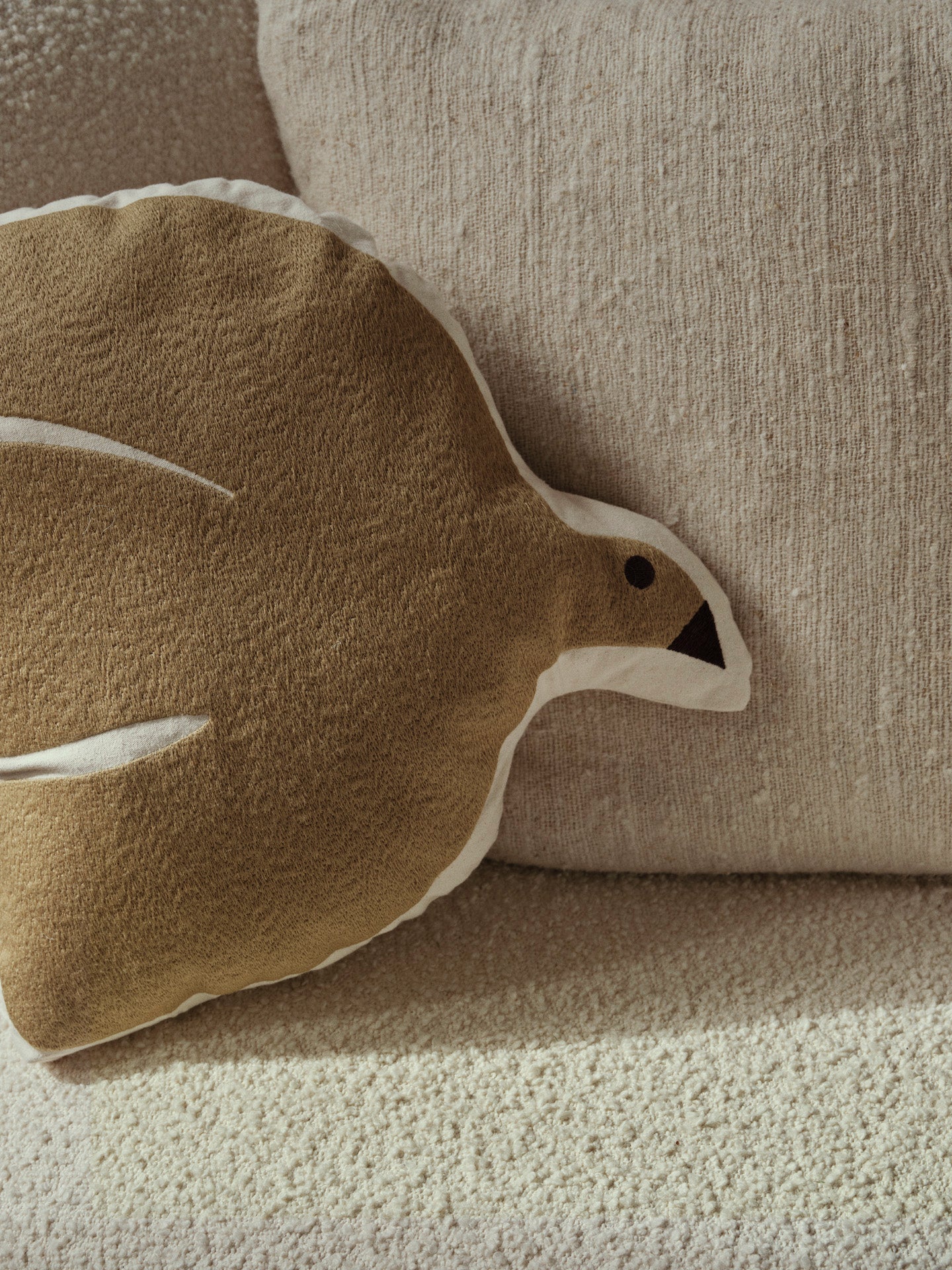Swif Bird Cushion - Silver Fern - Image 2