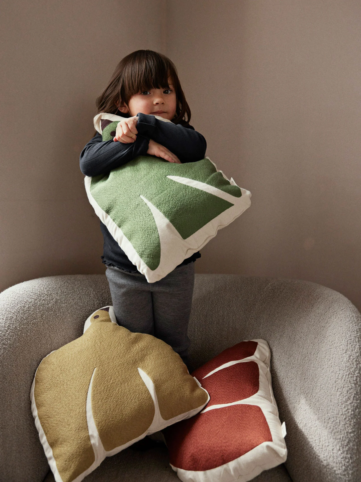 Swif Bird Cushion - Silver Fern - Image 3