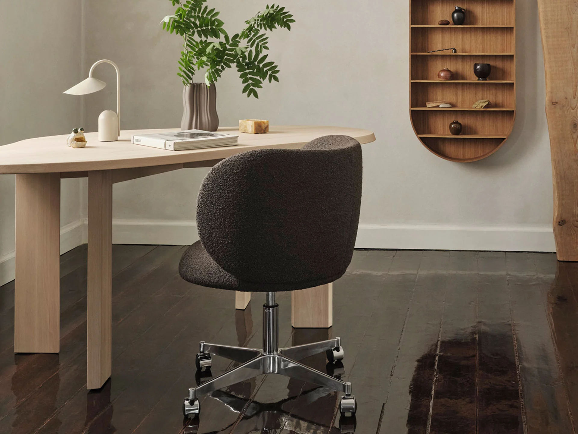 Tarn Desk - White Oiled Beech - Image 2