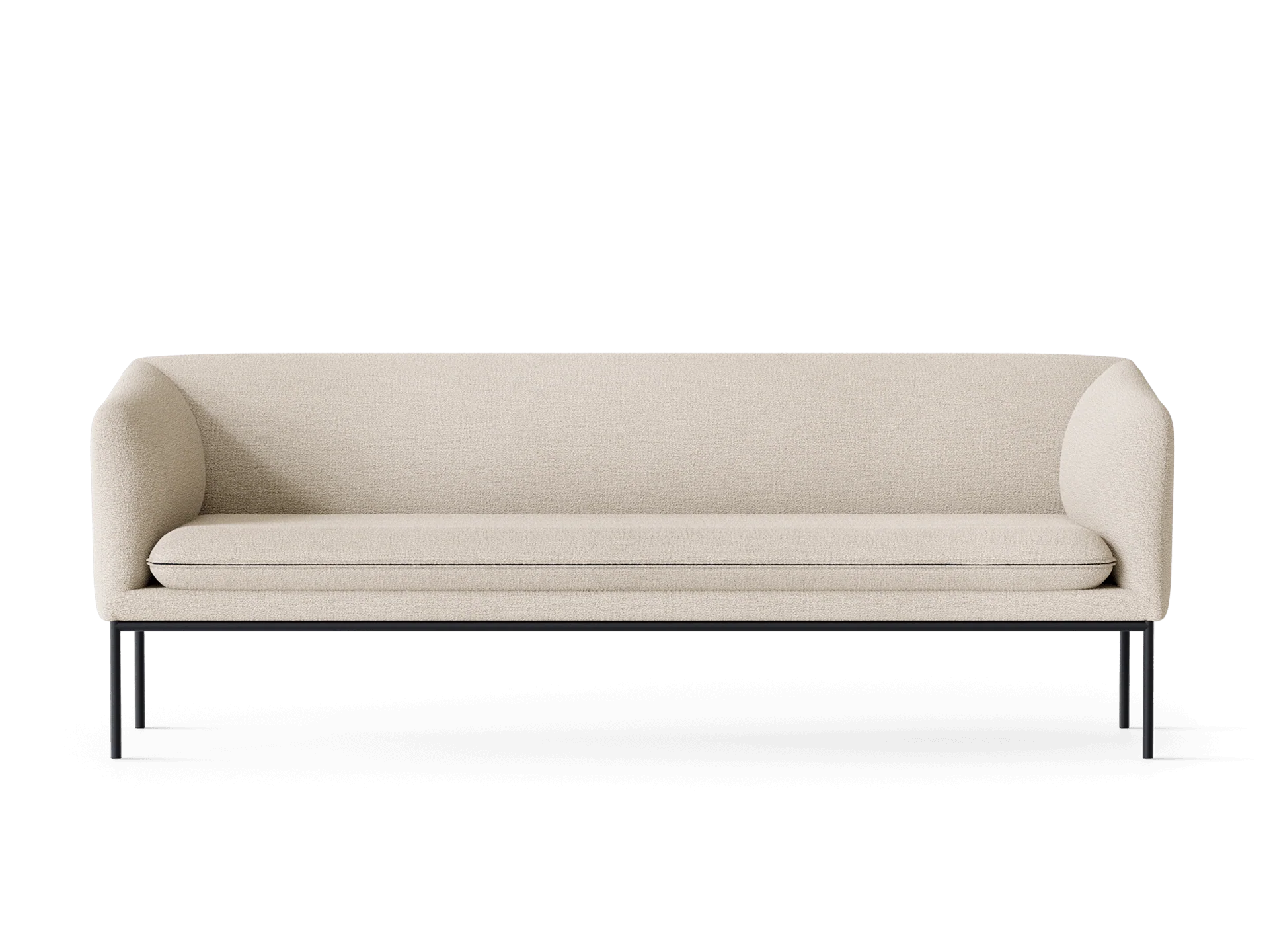 Turn Sofa 3-seater - Bouclé - Off-White - UK