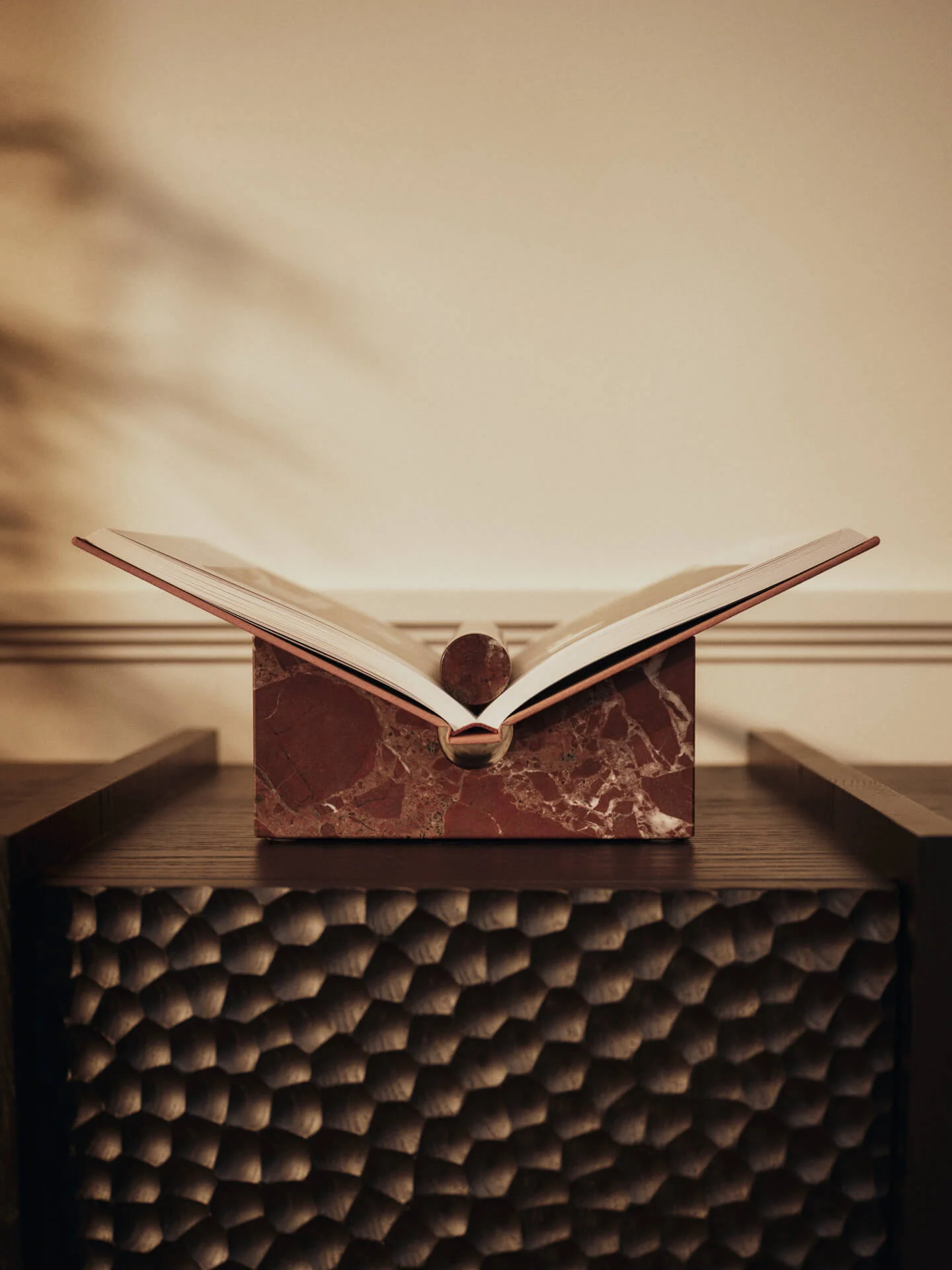 Tvara Book Stand - Rosso Levanto - Image 2