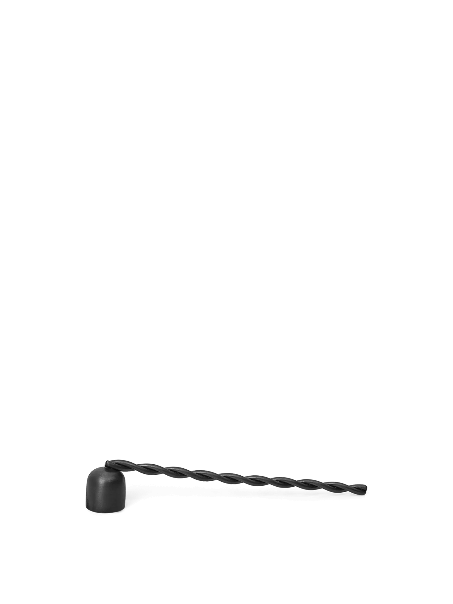 Twist Candle Snuffer - Black Brass