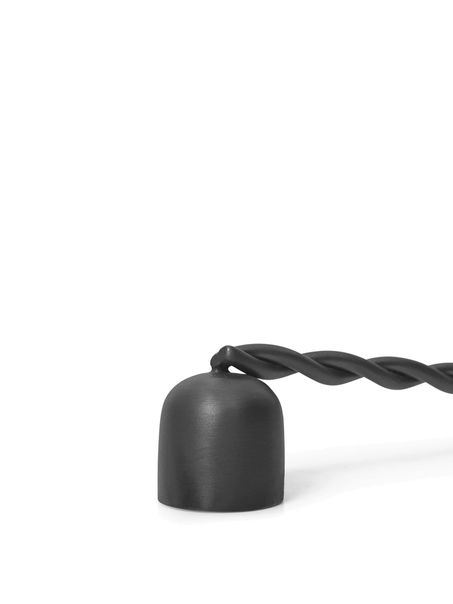 Twist Candle Snuffer - Black Brass - Image 4