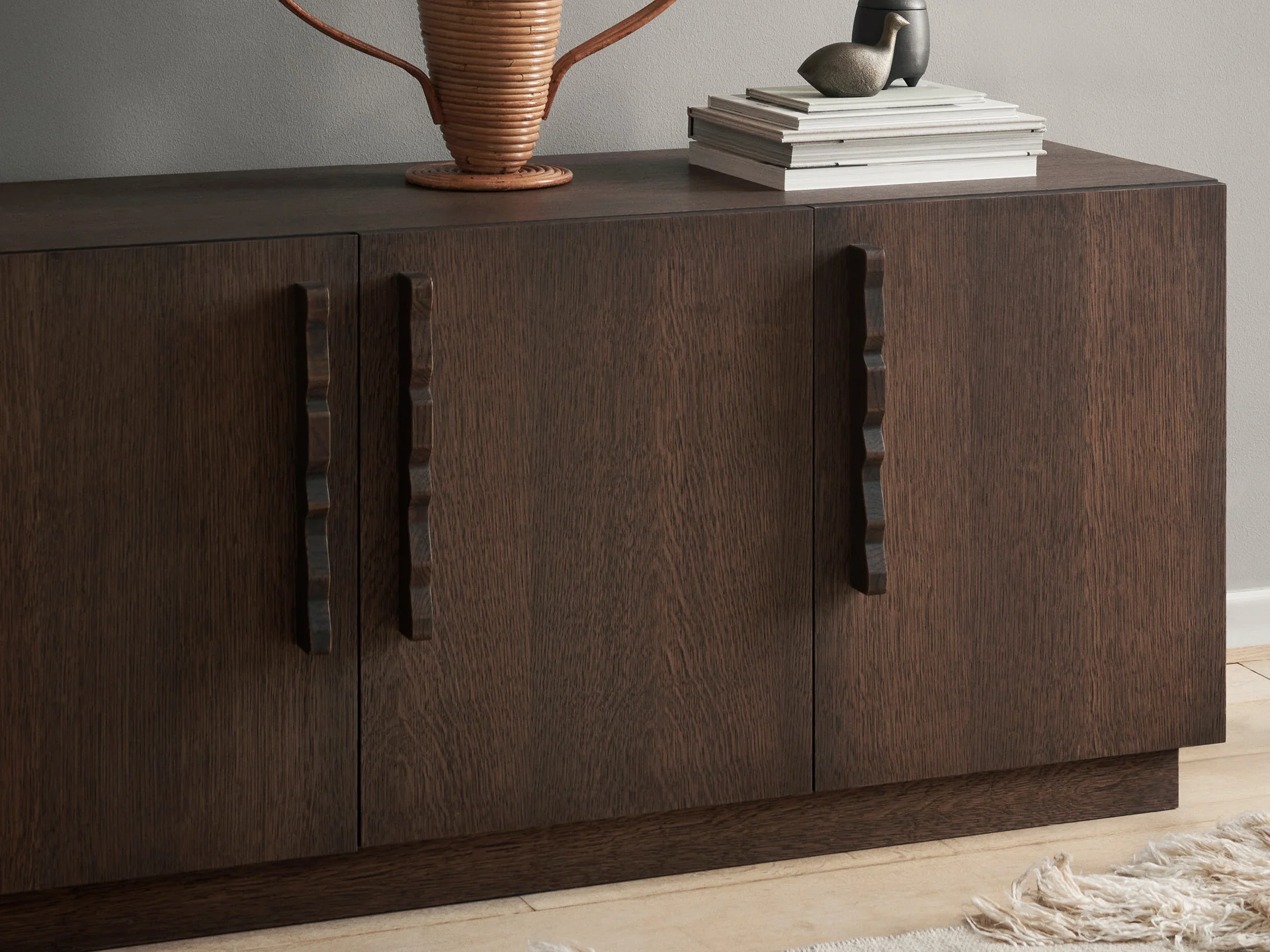 Unda Sideboard - Dark Stained Oak - Image 2