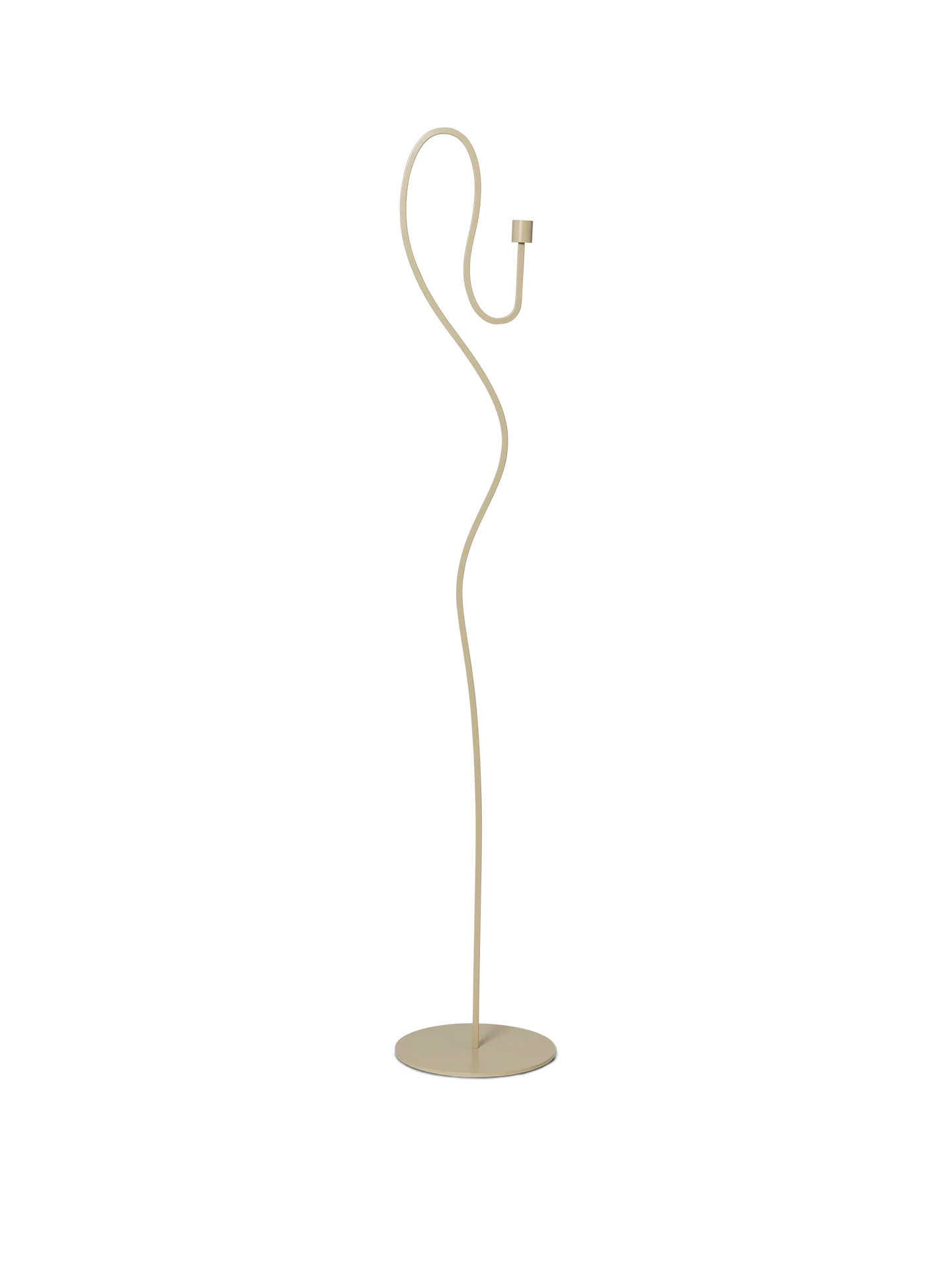 Valse Floor Candle Holder - Cashmere - Image 3