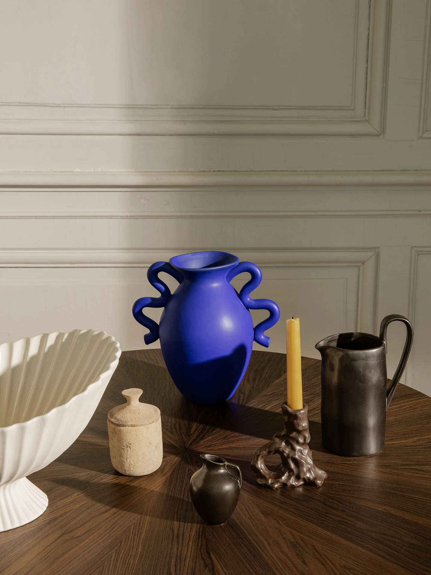 Verso Table Vase - Bright Blue - Image 2