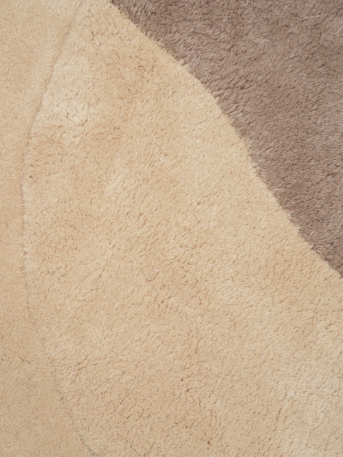 View Tufted Rug - Beige - Image 3