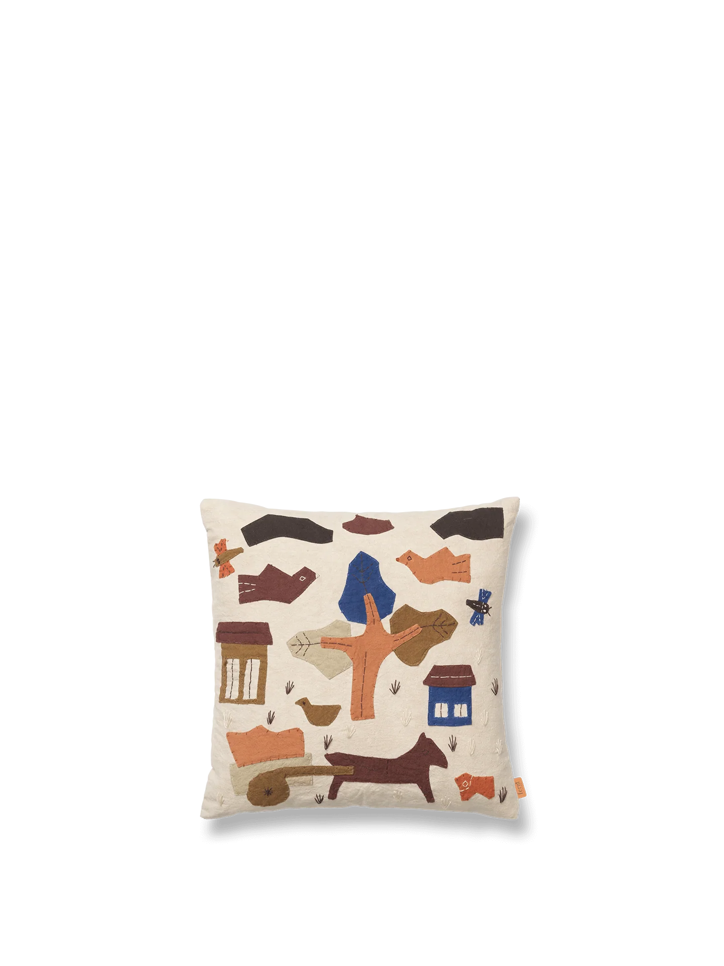 Village Cushion - Off-white