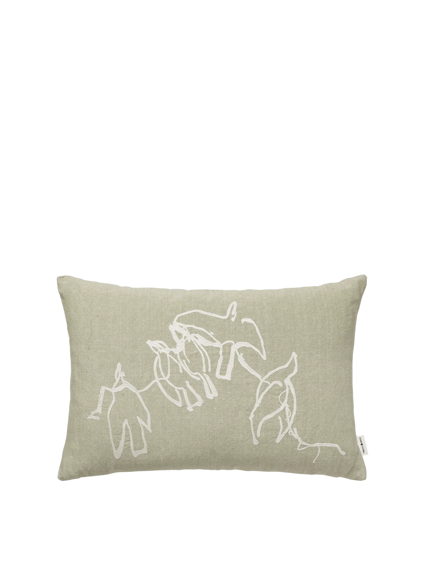 Vuelo Cushion Cover - Elm Green