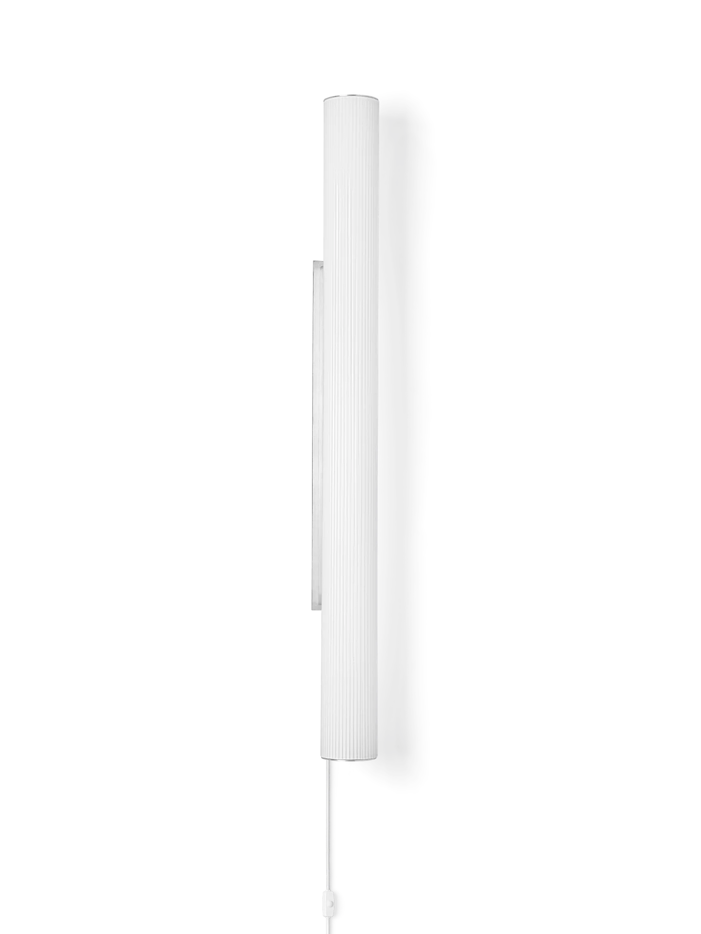 Vuelta Wall Lamp 100 - White/Stainless Steel