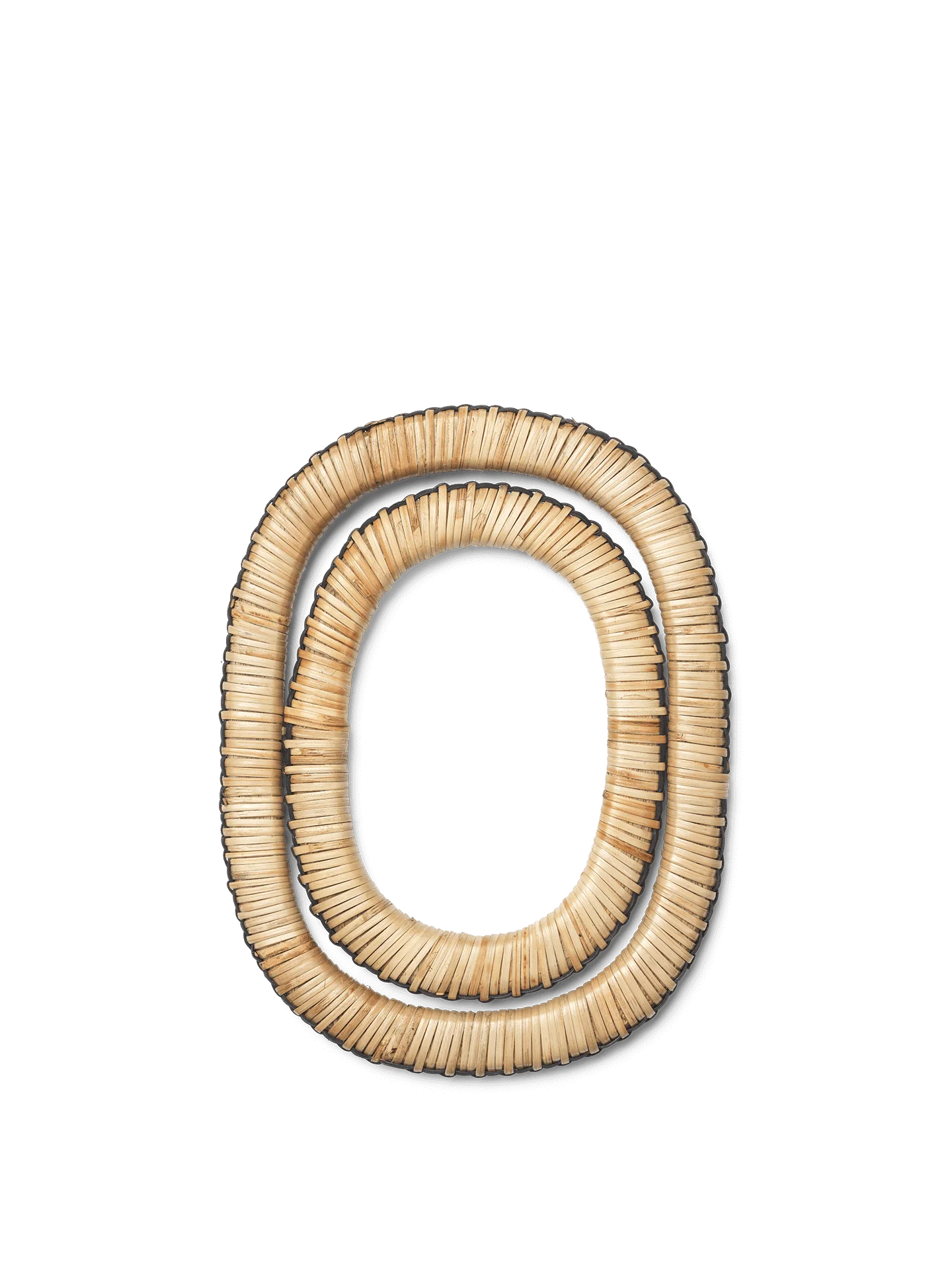 Weave Trivets - Set of 2 - Natural/Black