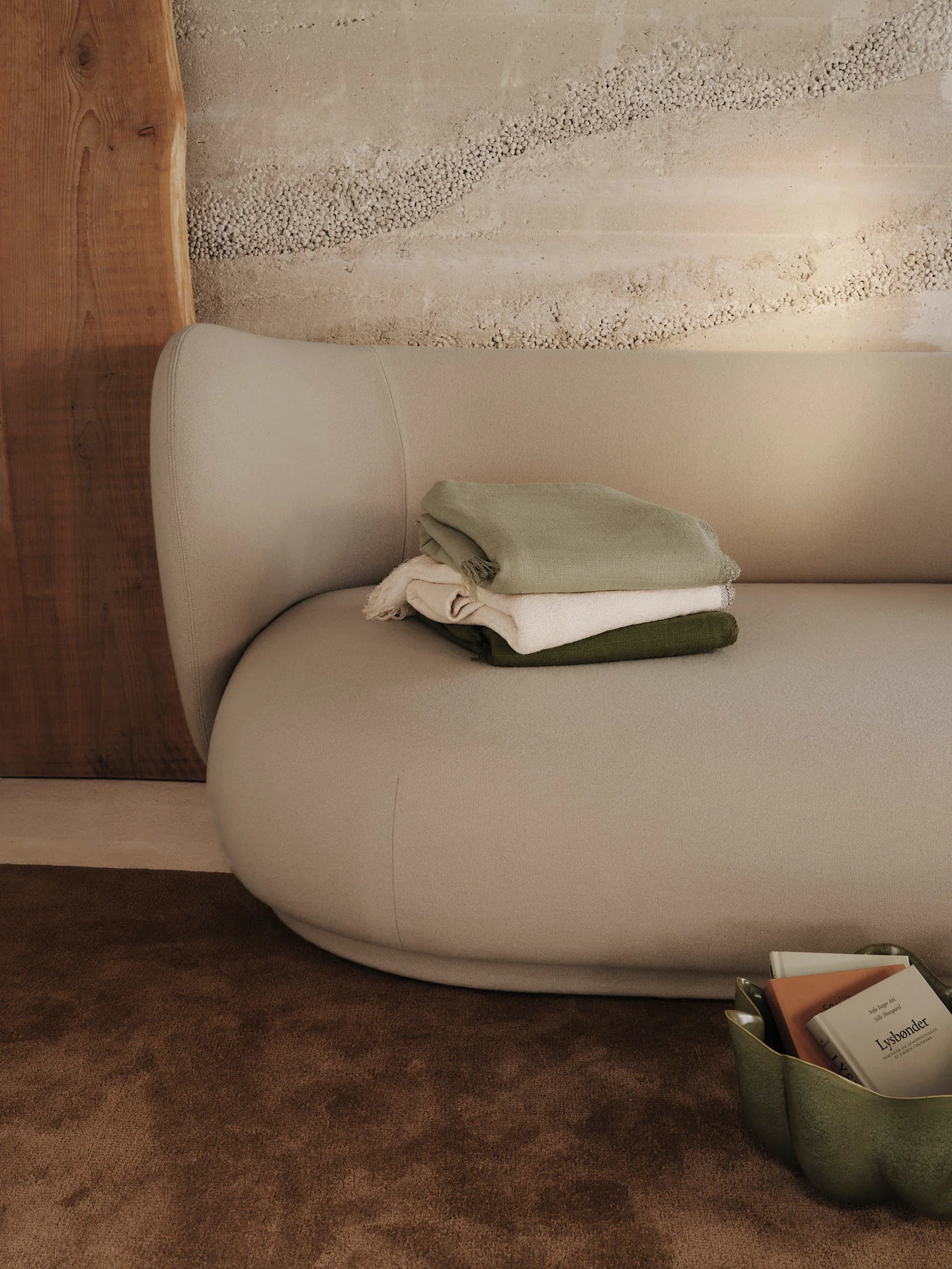 Weaver Throw - Grey Green - Image 4