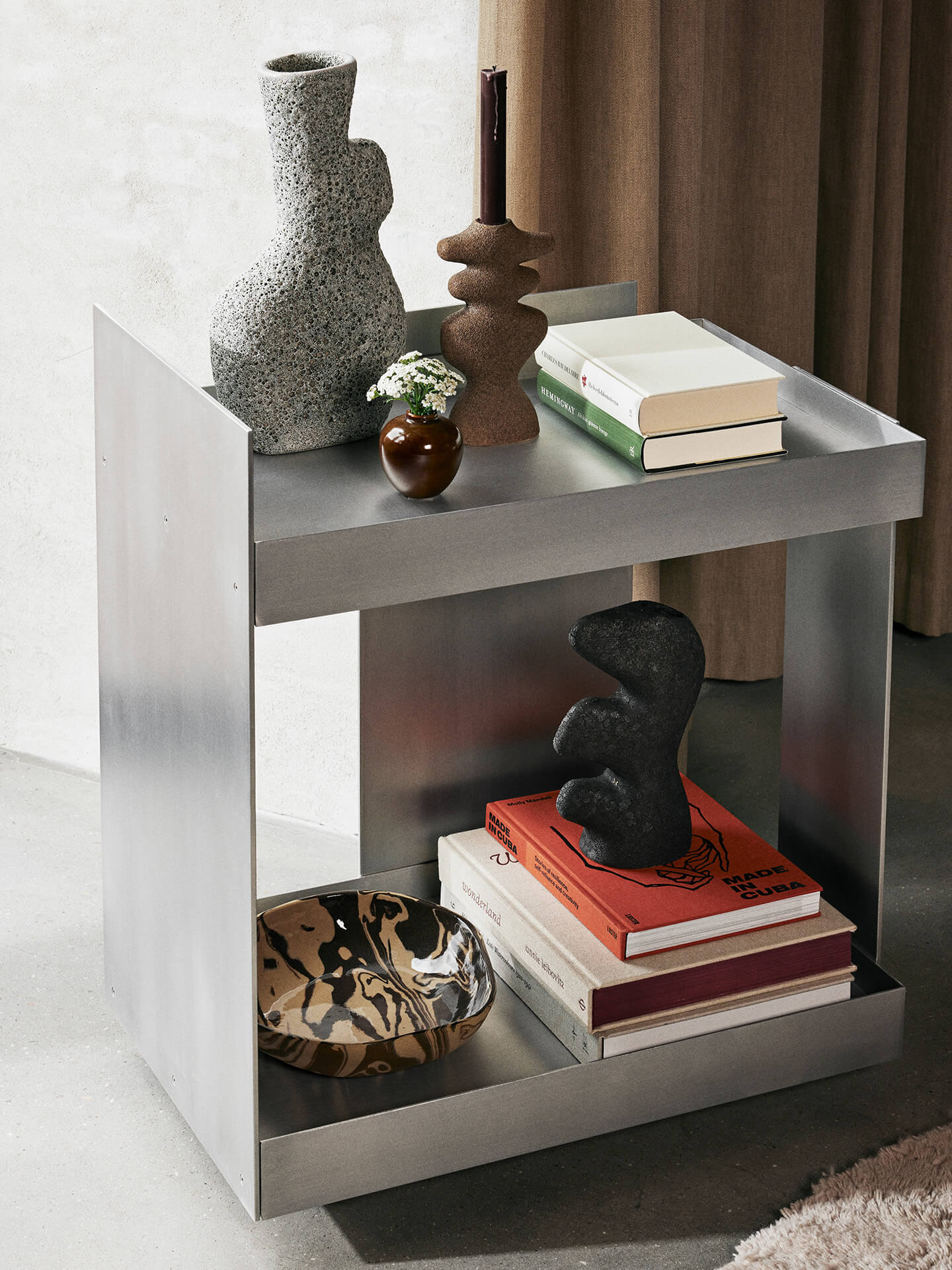 Yara Vase - Large - Grey Pumice - Image 2