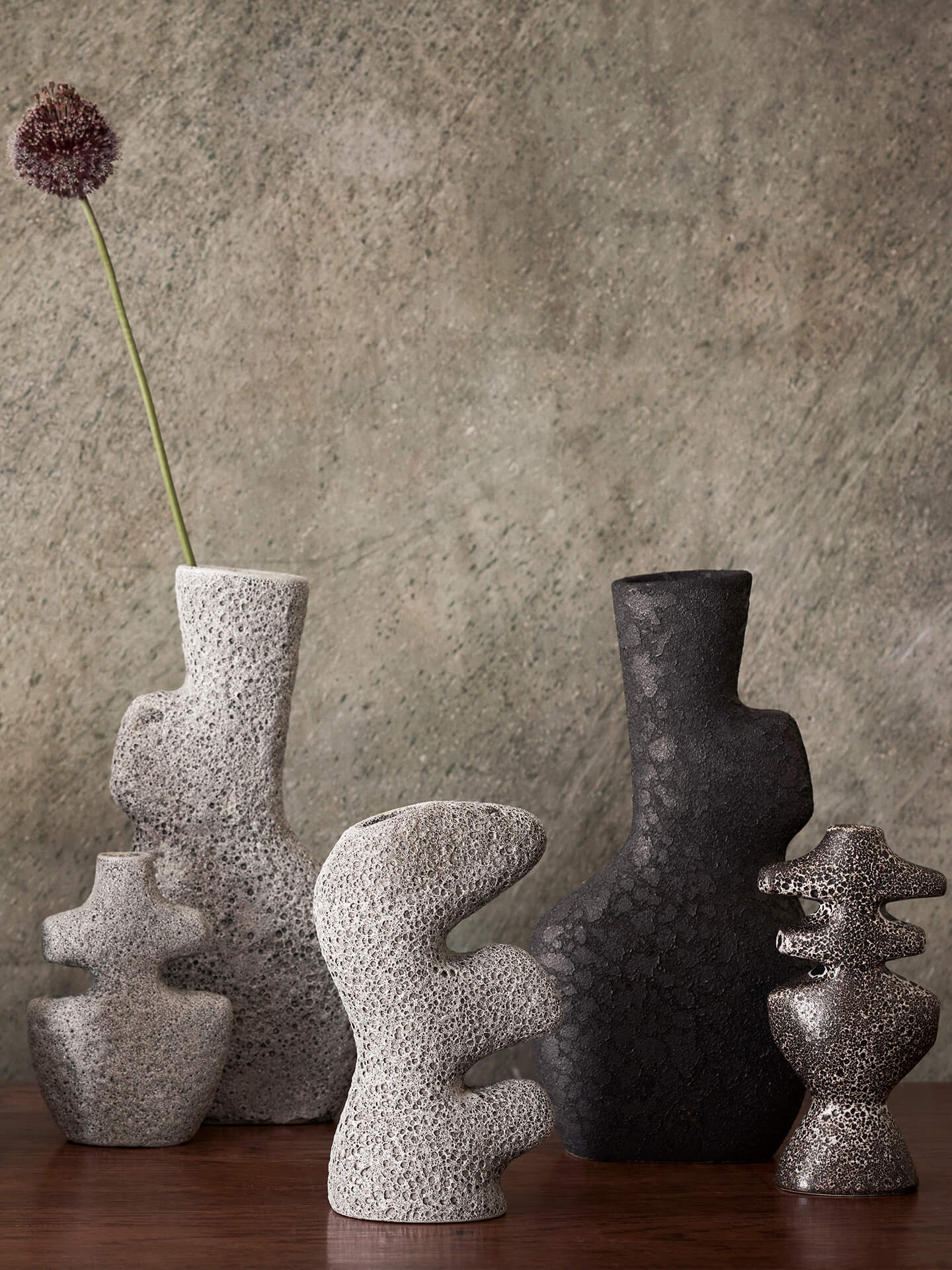Yara Vase - Large - Rustic Iron - Image 3